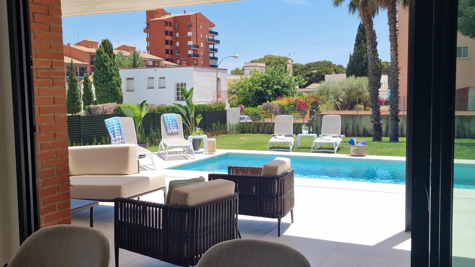 Exclusiva Villa, Lujo Y Descanso Benicàssim Dış mekan fotoğraf