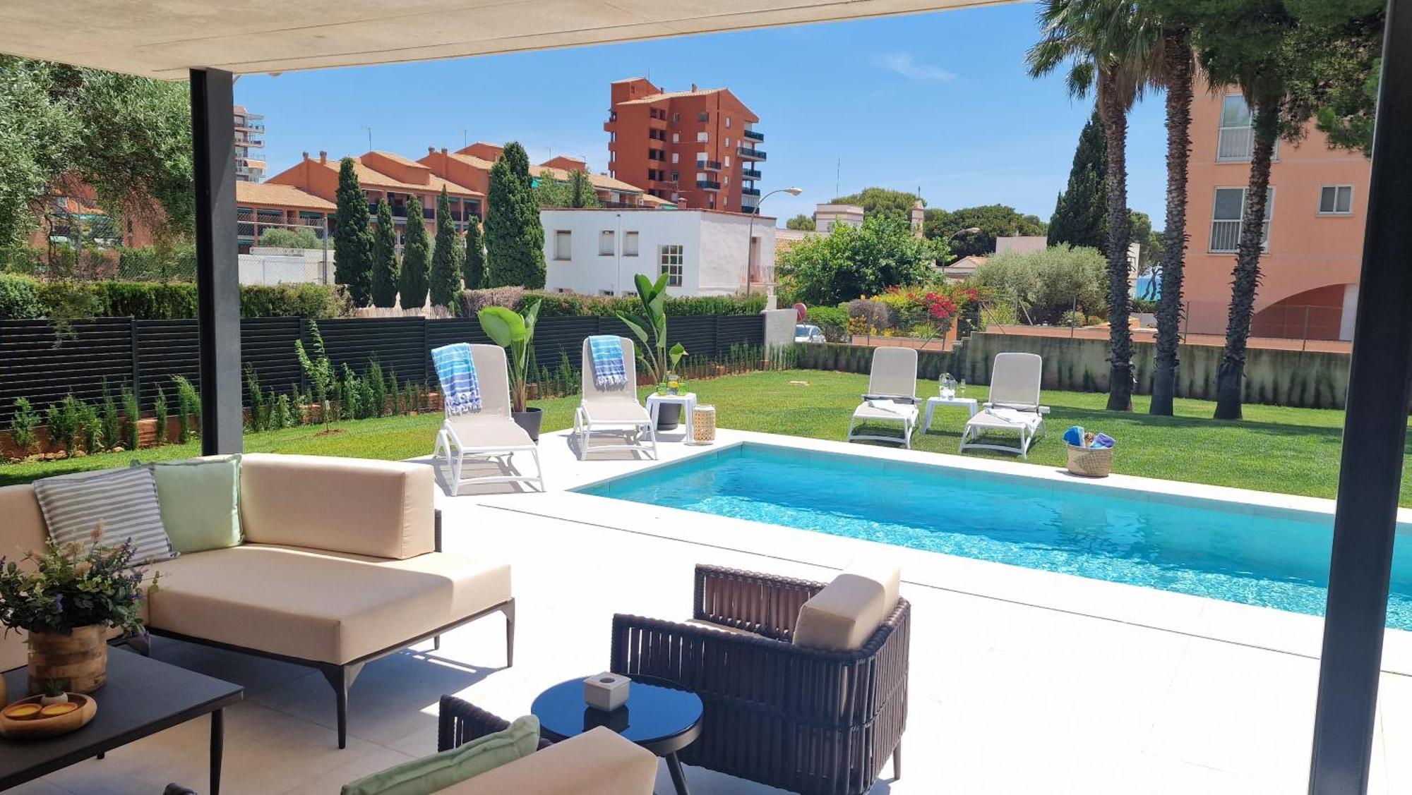Exclusiva Villa, Lujo Y Descanso Benicàssim Dış mekan fotoğraf